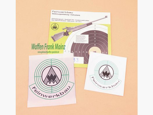 Feinwerkbau - Oberndorf Bedienungsanleitung Mod.2000