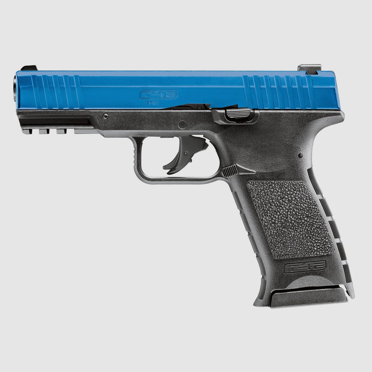 CO2 Pistole RAM Markierer T4E TPM1 LE blau fĂĽr Gummi-, Pfeffer- und Farbkugeln Kaliber .43 (P18)
