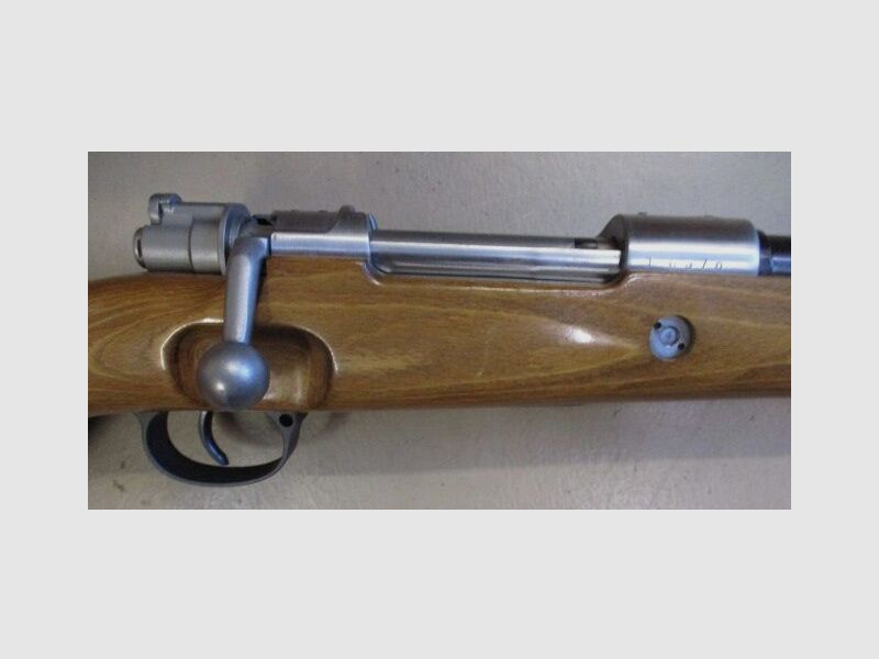 Neu gebauter Mauser K98 mit Walther-Matchlauf der Firma Krappmann K98