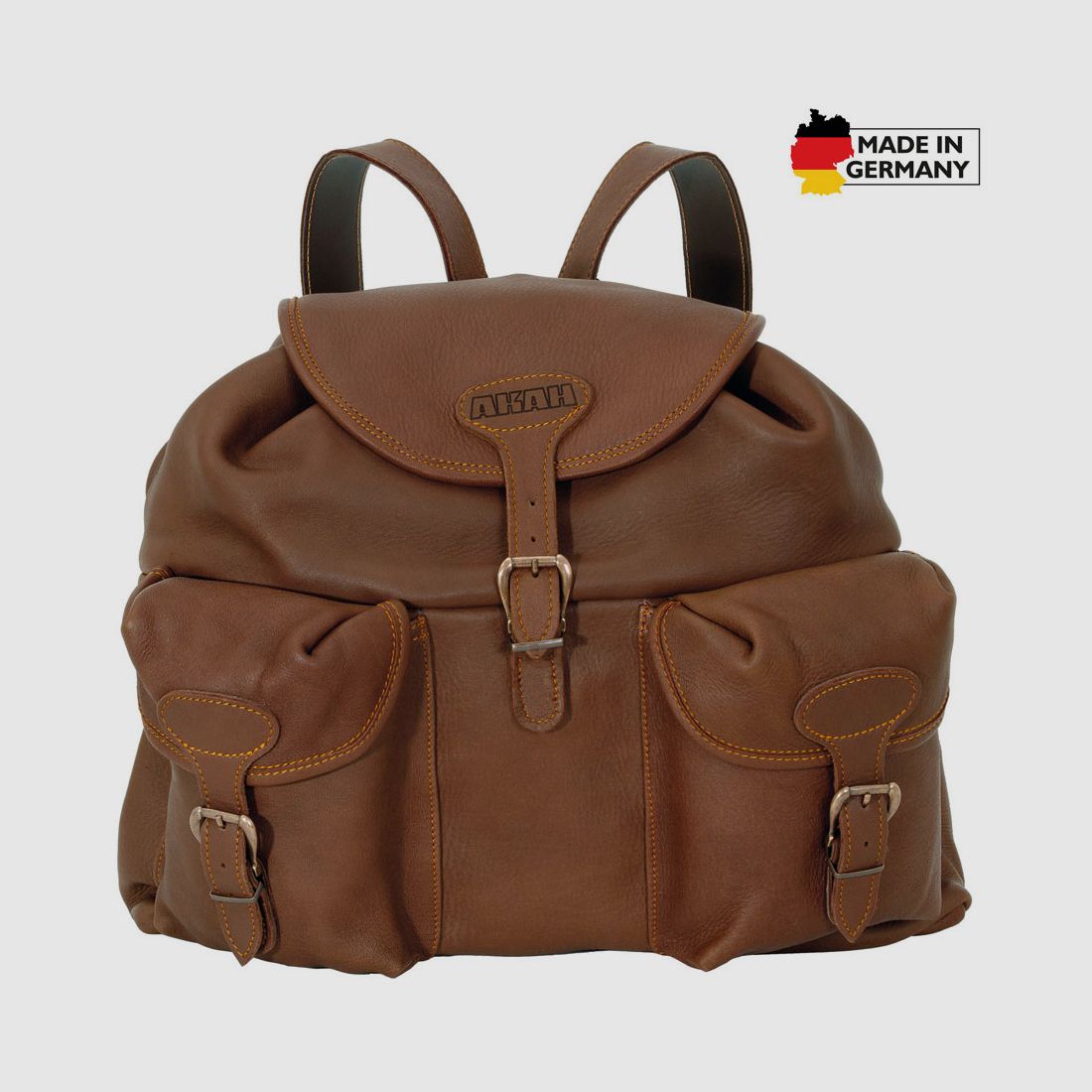 AKAH Rucksack aus Elchleder