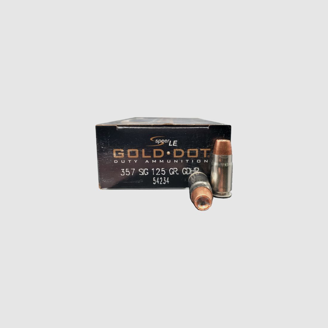 SPEER GOLD DOT - .357SIG 125 GRS - GDHP HOHLSPITZMUNITION