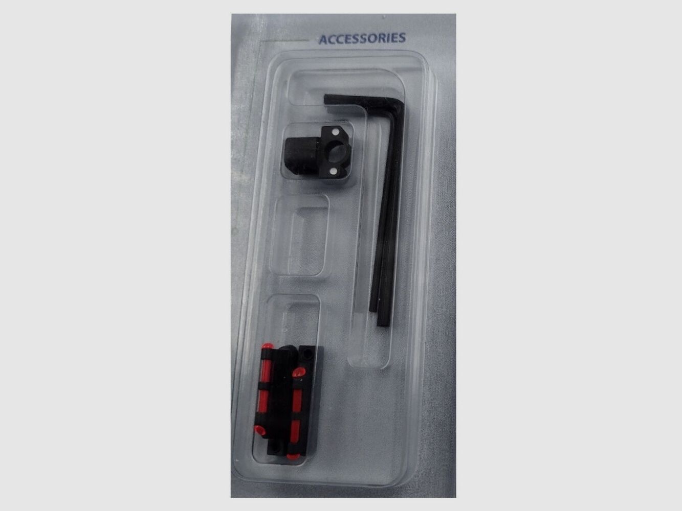 Set di mirini LPA STF Ghostring con fibra rossa