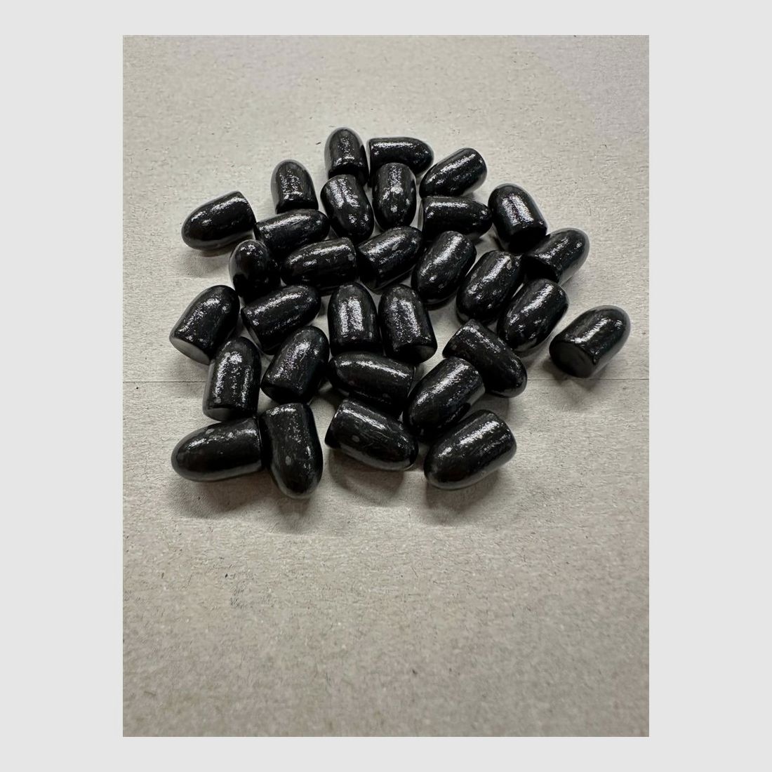 Ogive 9/124 grains RN-BB couleur noire, image 1 sur 2