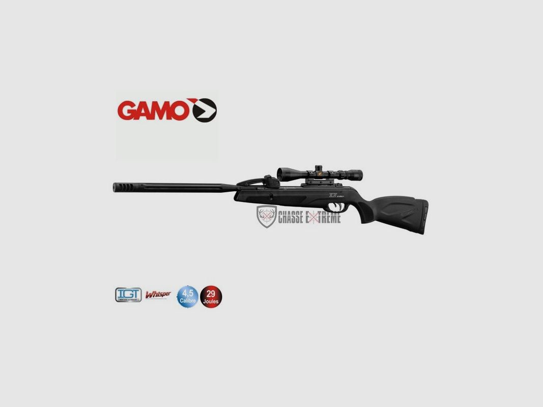 GAMO Replay Black 10x Maxxim Igt Gewehr + Zielfernrohr 3-9 X 40 Wr 29 Joules, Bild 1 von 3