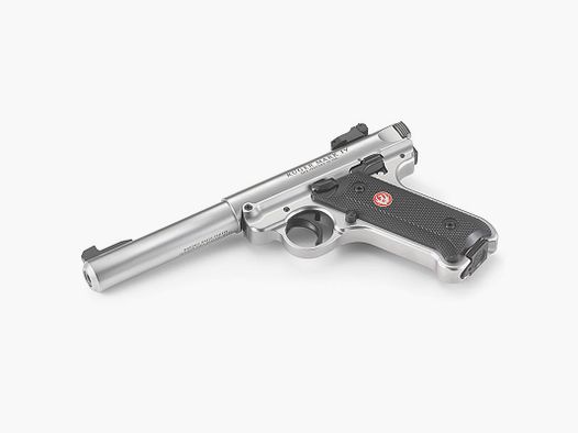 Ruger Mark IV Target 5.5" stainless caliber .22lr