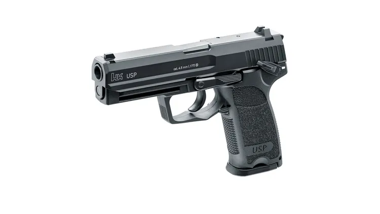 Pistolet CO₂ Heckler & Koch USP STEEL 177 BBS, image 6 sur 6