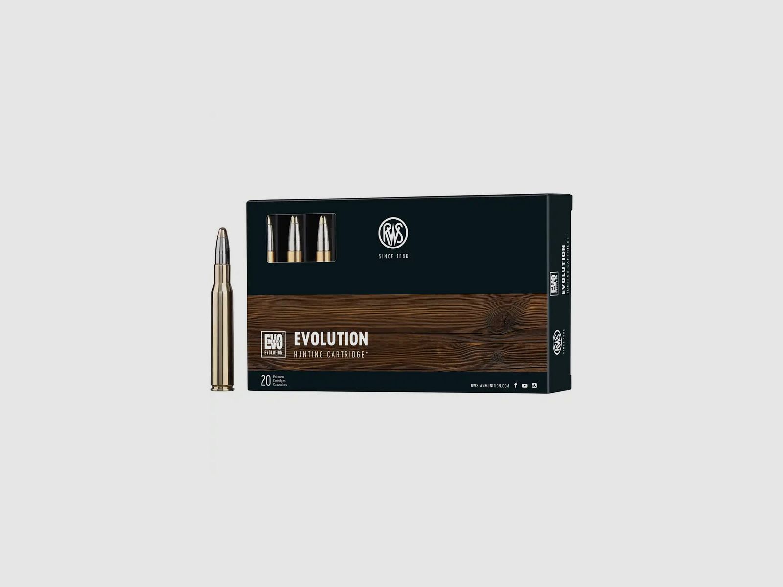 RWS .30-06 Sprgf. EVO Evolution 11.9g 184gr