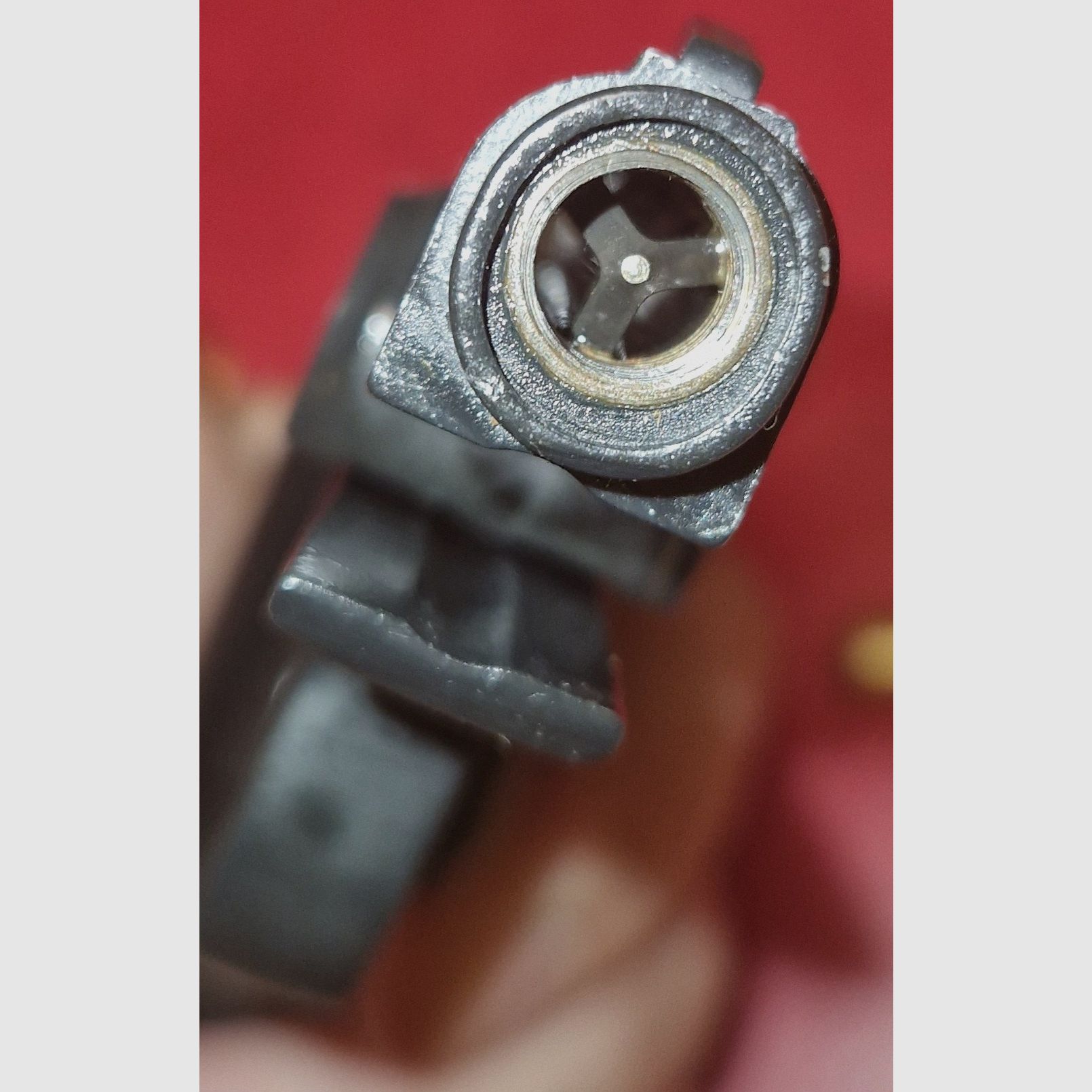 RECK MOD. GOLIATH/ senza accessori / cal. 9mm P.A.K. / PTB 763 / PISTOLA A GAS SCHRECKSCHUSS SILVESTER DIFESA PERSONALE COLLEZIONE / ------>! LEGGI LA DESCRIZIONE ! <------
