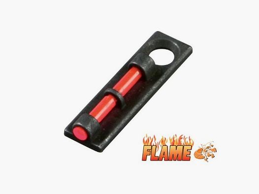Mira de fibra llama roja
