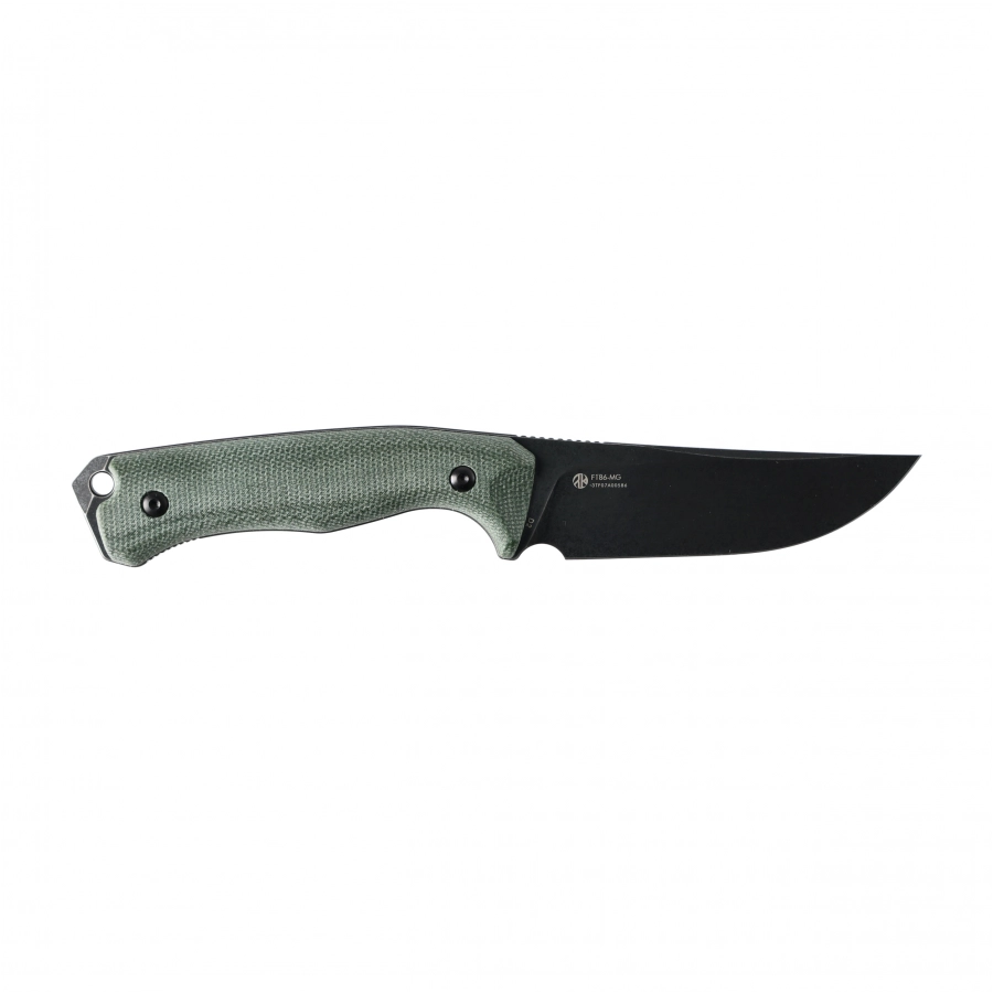 Ruike F186-MG mes groen-zwart met vast lemmet, afbeelding 1 van 5