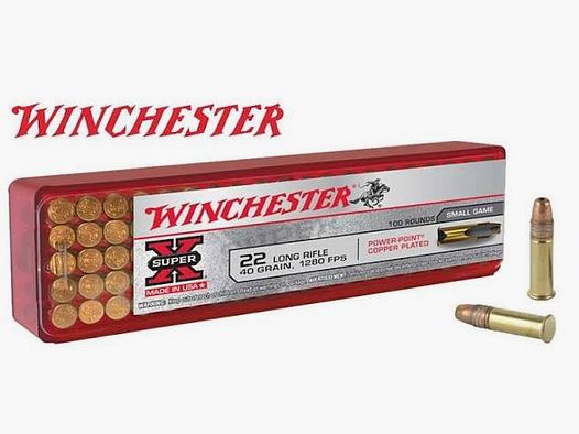 WINCHESTER Super-X Varmint LHP .22lfB 2,39g/37gr