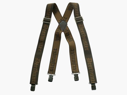 Deerhunter Hosenträger oliv mit Clips 130cm