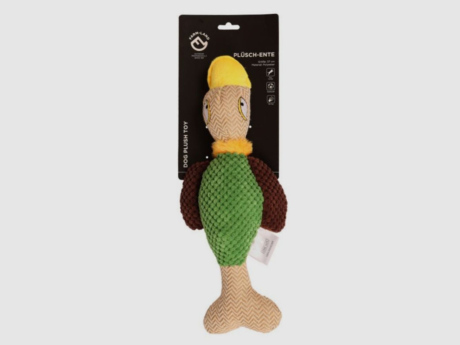 Farm-Land Plüsch-Ente für Hunde