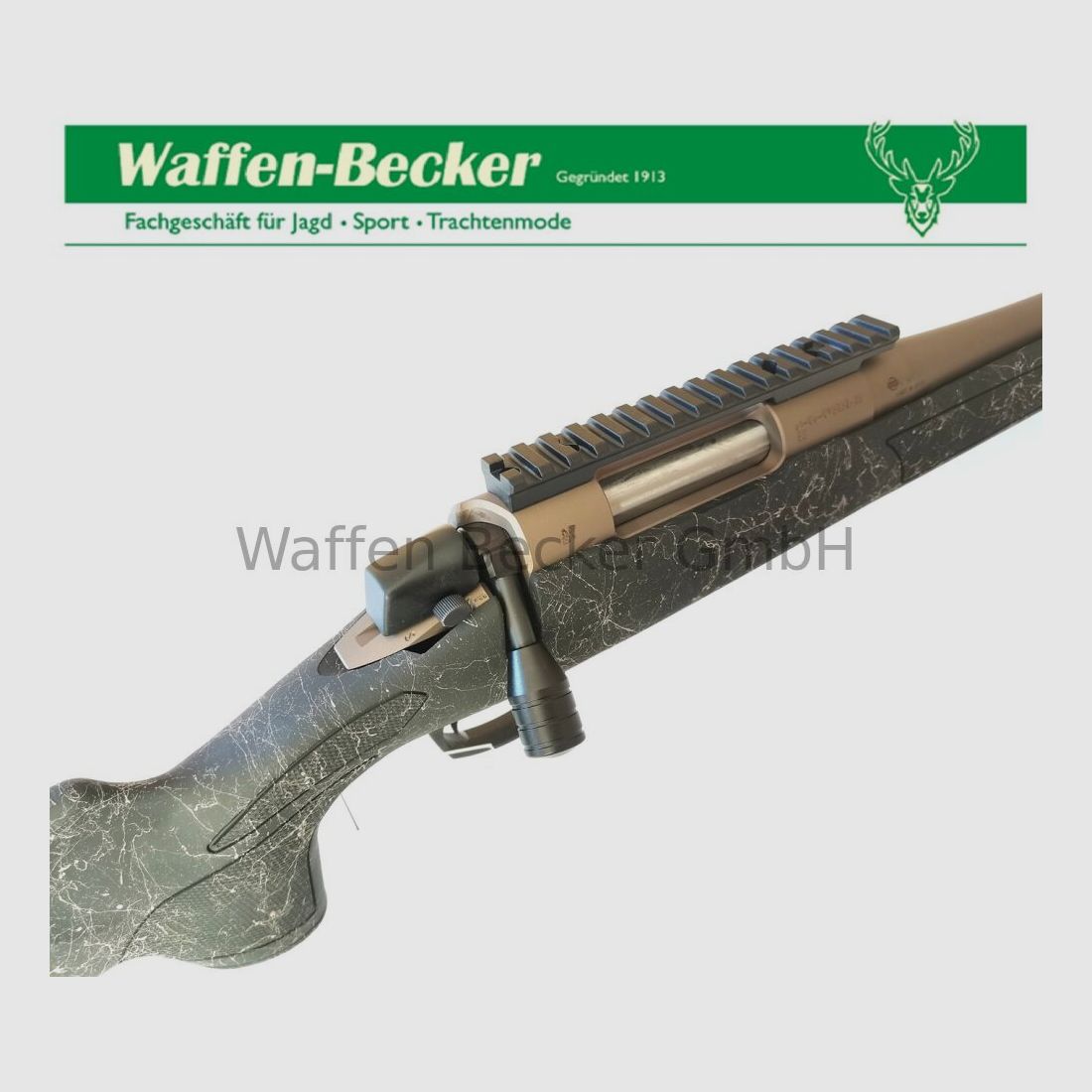 Bergara / CVA Bergara / CVA Cascade LRX Synthetic Kal. .308Win. Sniper Grey Camo LL:51 8-24UNEF Draad