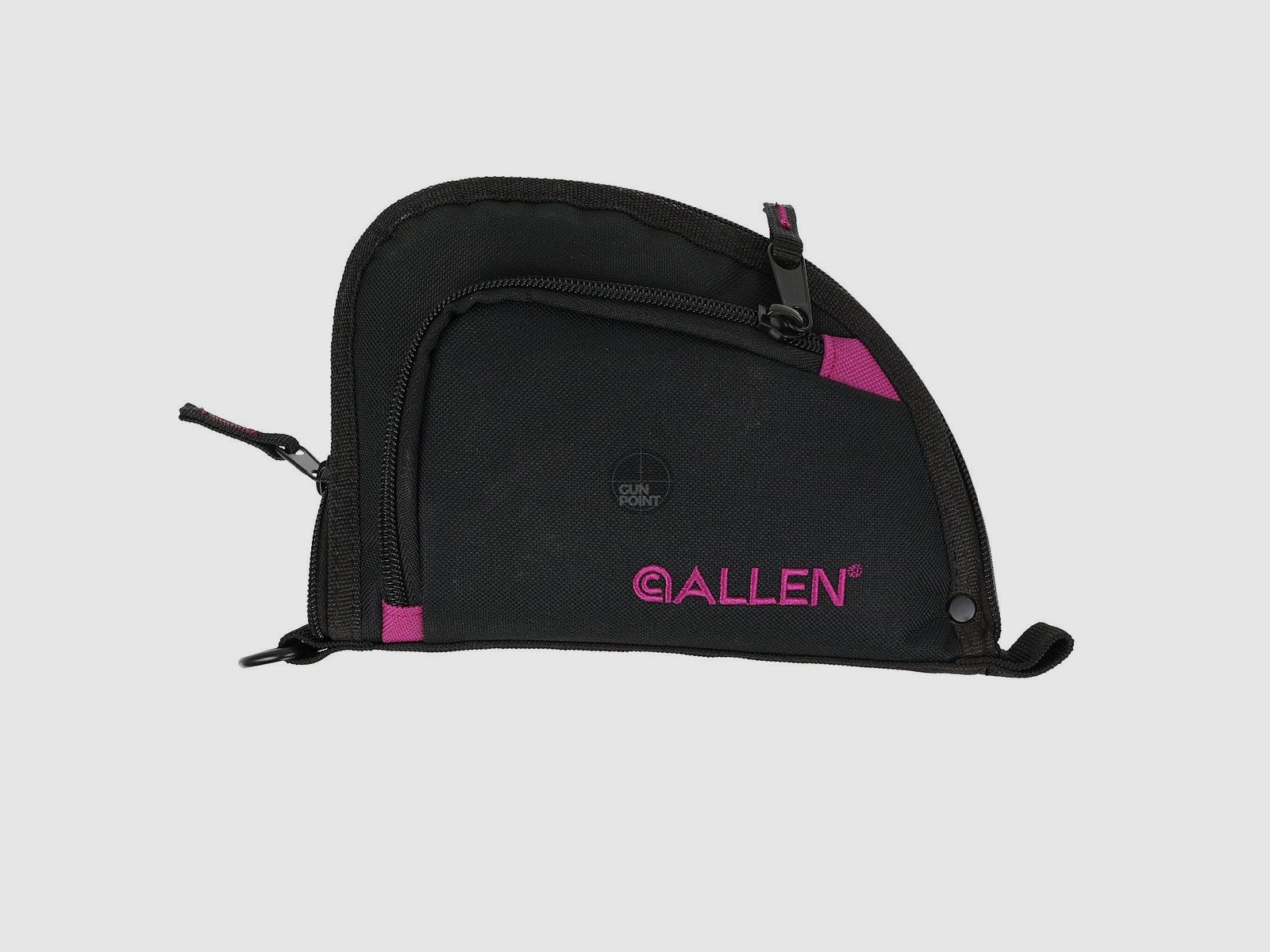 ALLEN - Pistolentasche 17,7 cm zwart/roze wapen tas