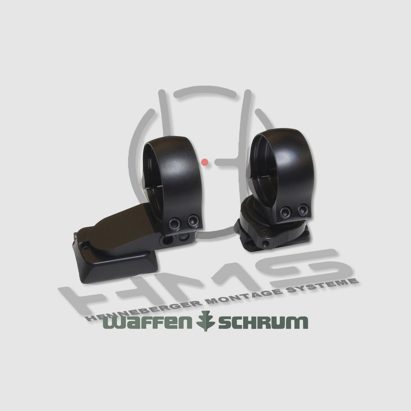 Henneberger swivel mount for S202 SR rail