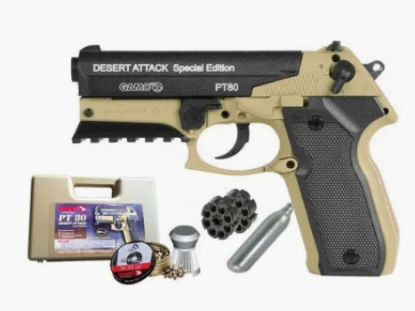 Pistola GAMO PT-80 Desert Attack Special Edition Co2