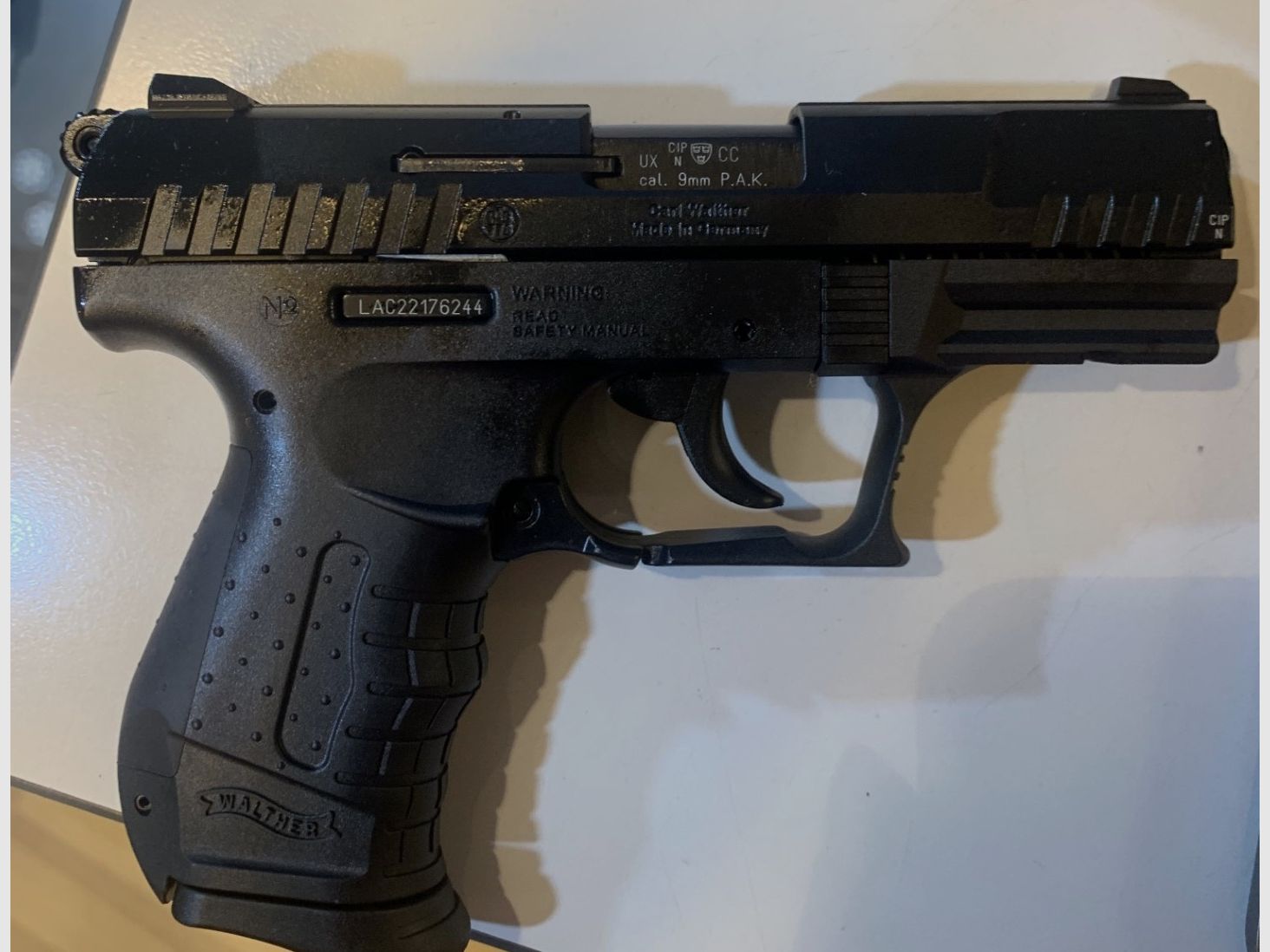 Walther P22 Ready 9mm PAK