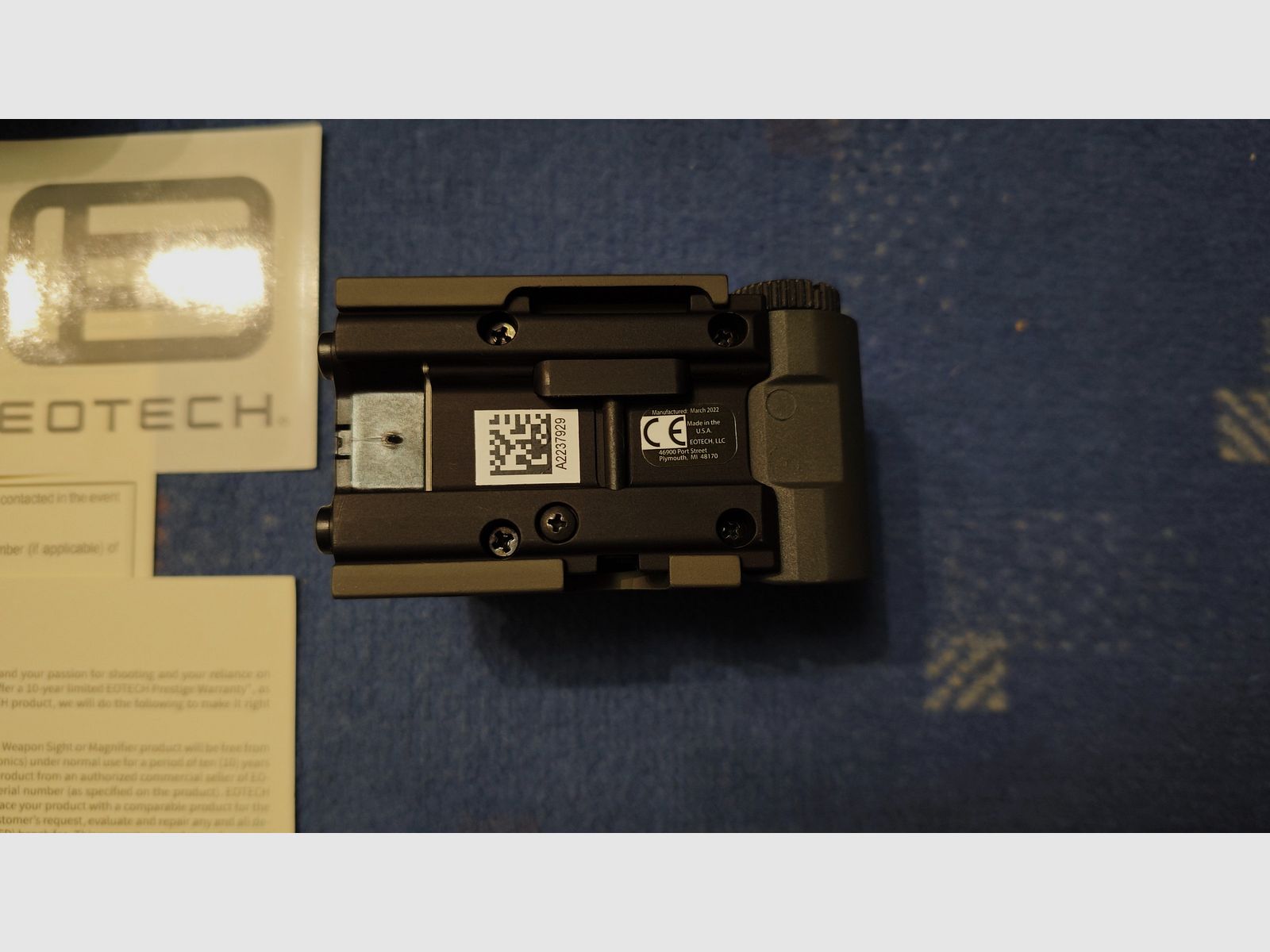 EOTECH XPS2-0 HWS Holosight holographic sight like new, image 3 of 7