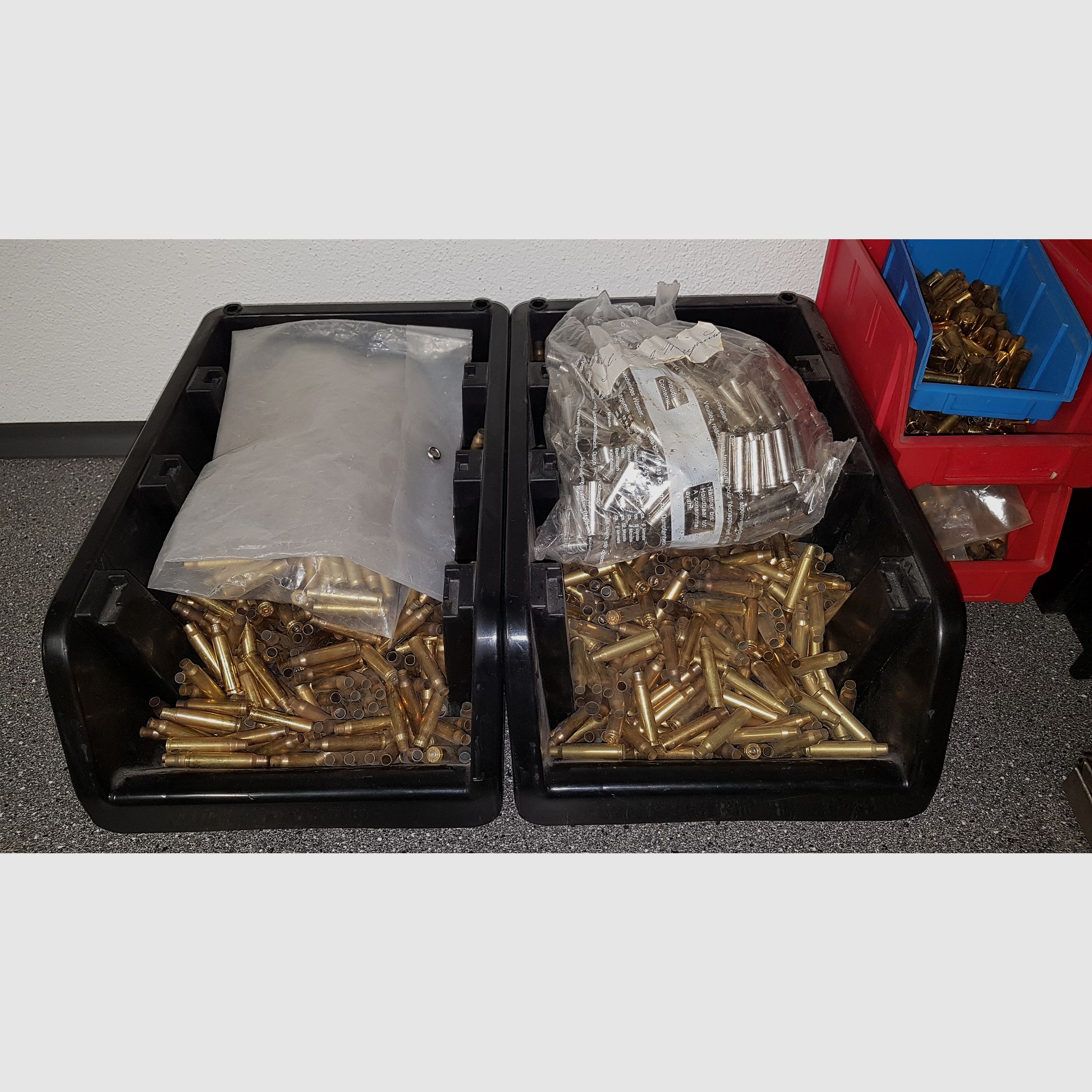 Hülsen zum Wiederladen. 223 Rem, .308 Win, .357, div S&B, Geco -+20Kg