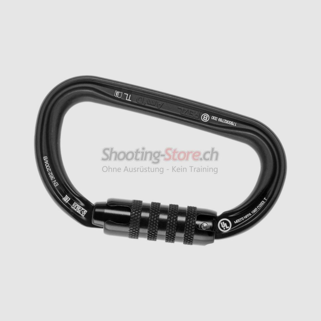 Petzl AmD Triact-Lock Black