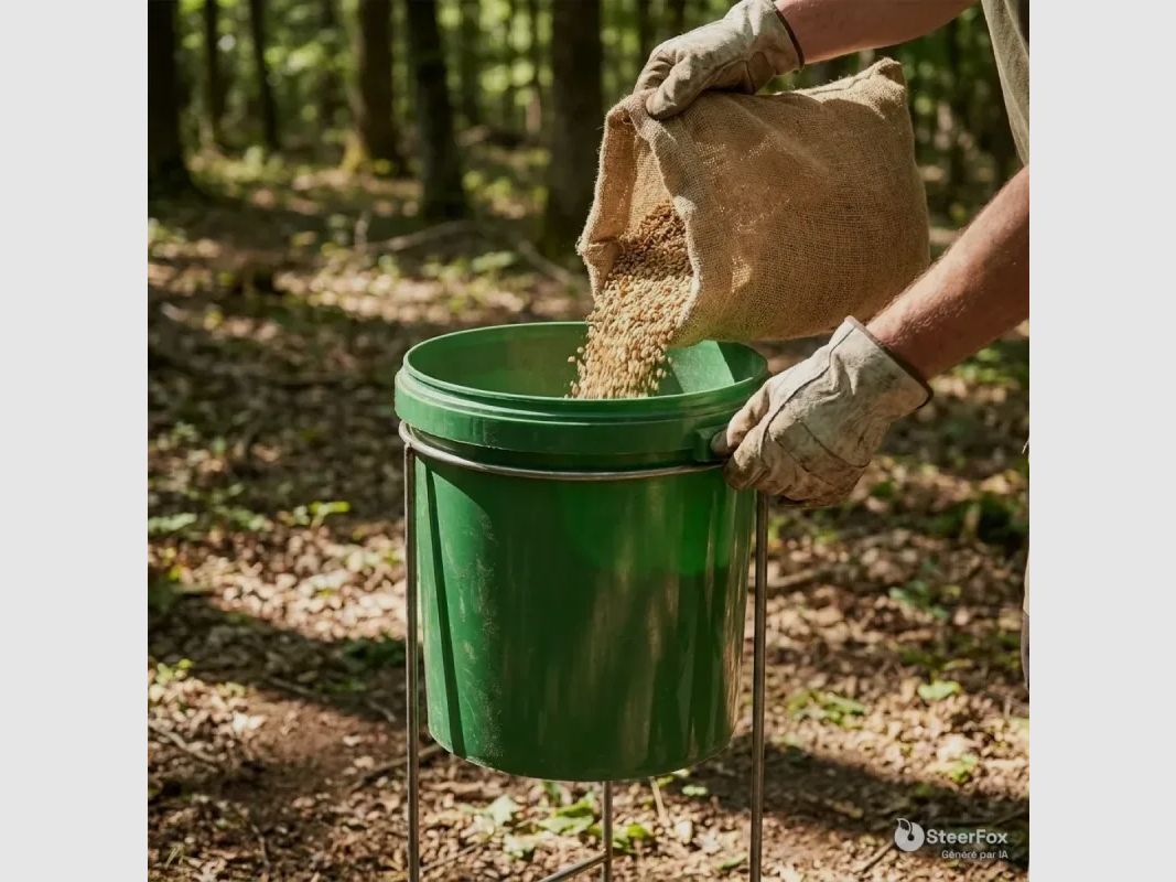 10 Stück Futterautomaten für Wild 30 L ohne Fuß und Trichter, Bild 1 von 6