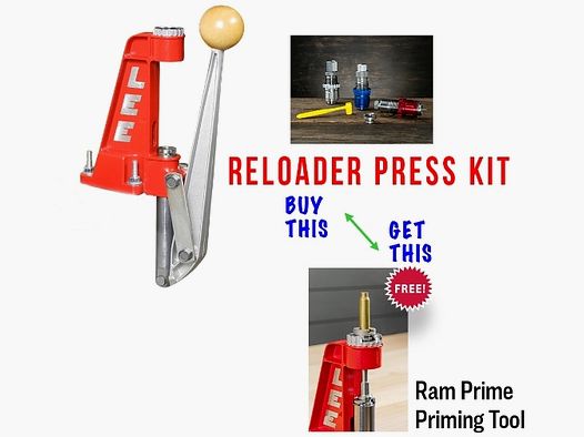 Lee Breech Lock Reloader Press .38spz. .357mag.