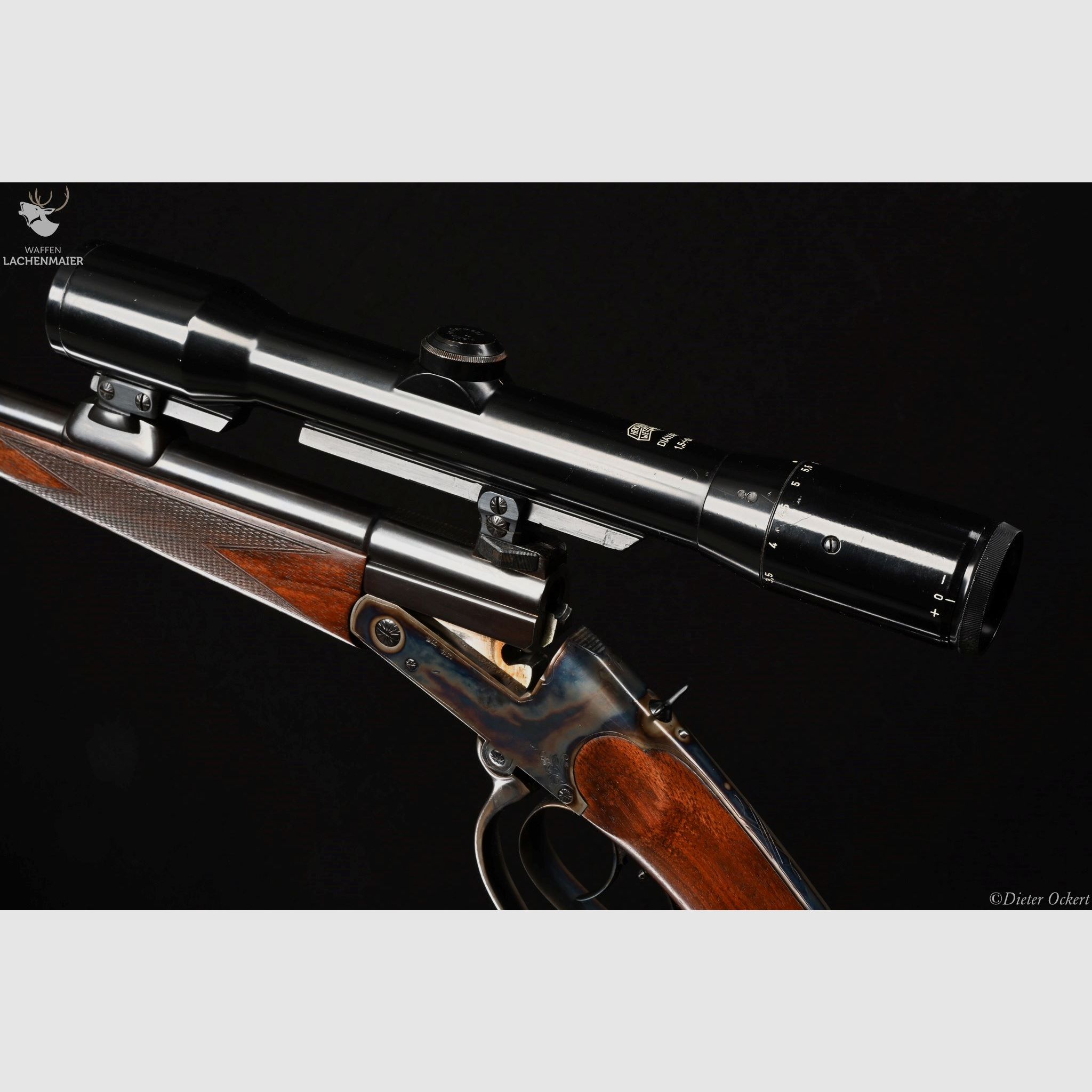 Sauer hunting rifle in caliber 8x48R.