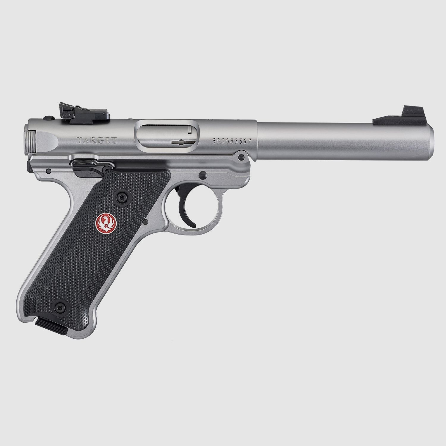 RUGER PISTOLE MARK IV TARGET .22 LR 5,5"/13,98CM SATINIERTER EDELSTAHL