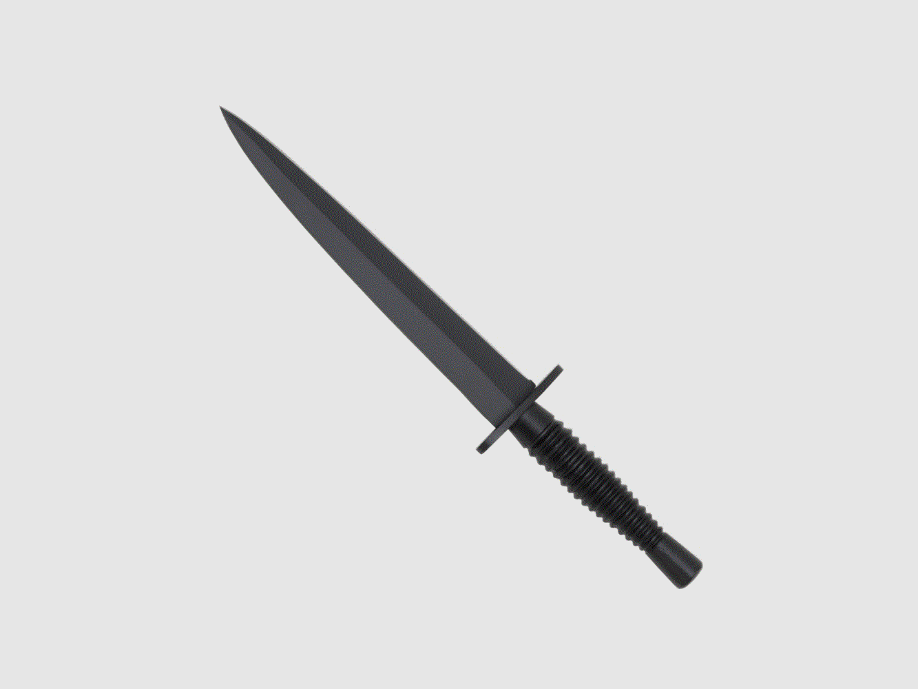 Cuchillo de Combate Haller Commando (Negro)