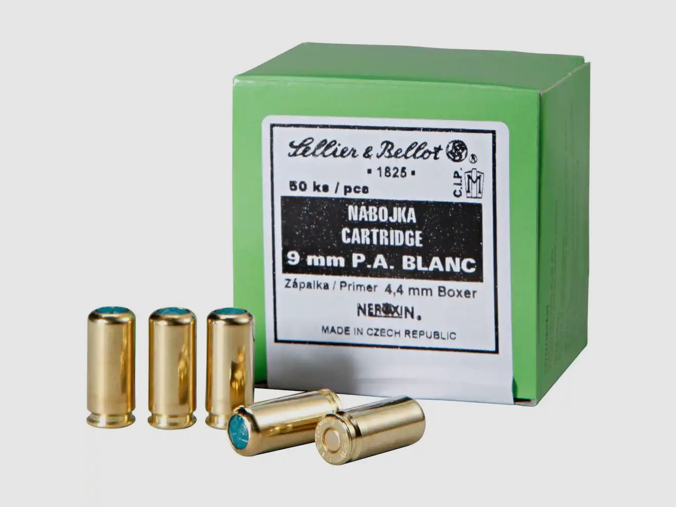 Sellier & Bellot 148271 Knallpatronen 9mm P.A.K. Pyro