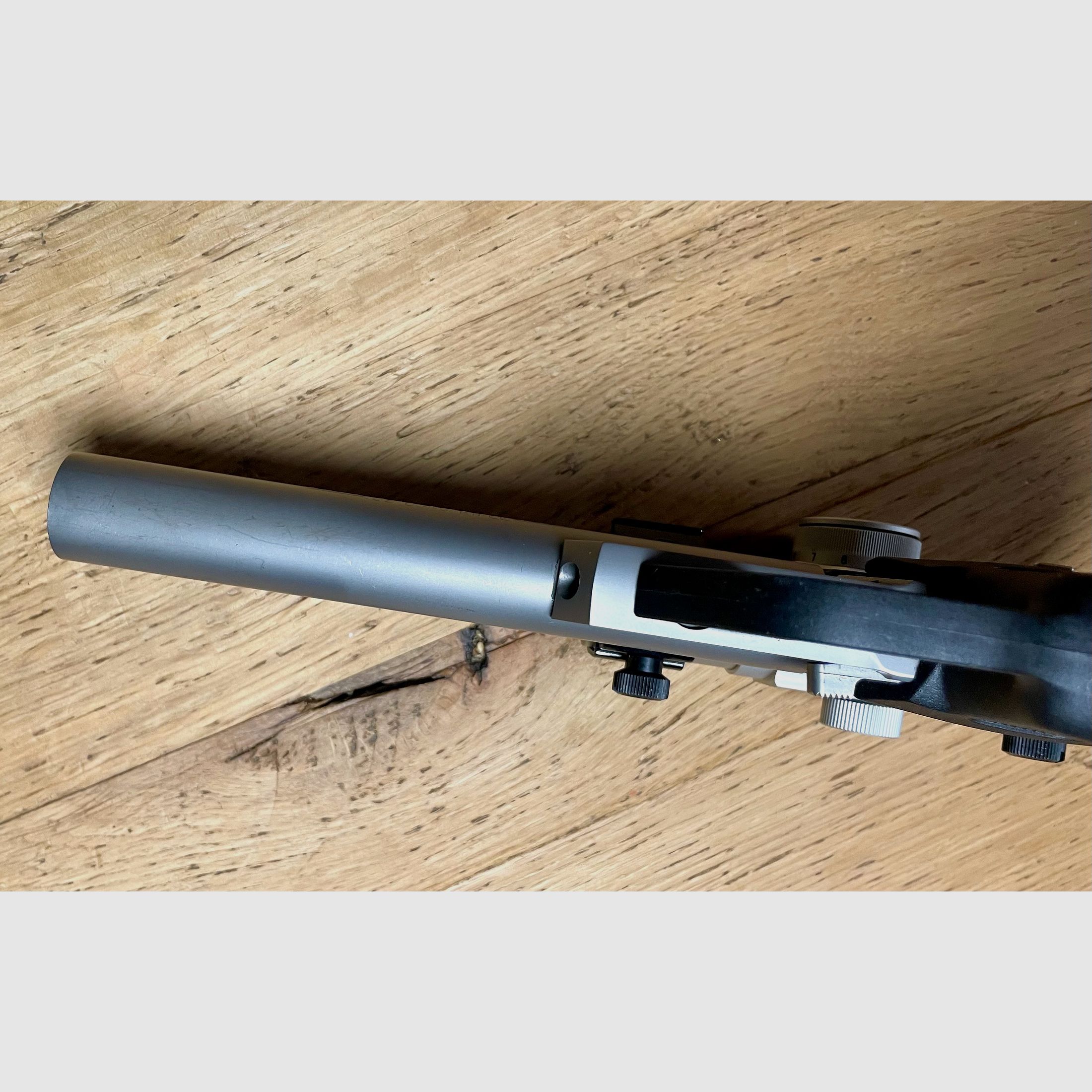 Pistole Colt Target Modell .22lr Bull Barrel mit Red Dot Ultra Dot Dist