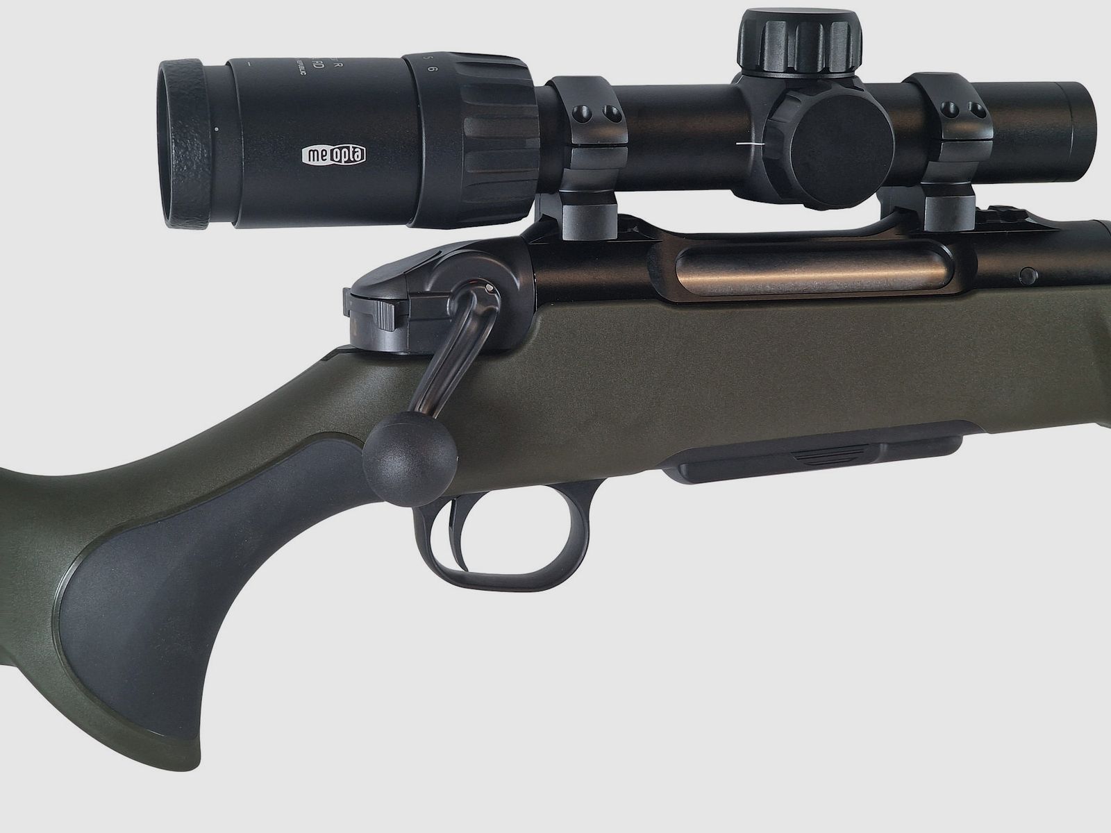 Haenel Jäger NXT im Kal. 308 Win mit Schalldämpfer und Drückjagd Glas Meopta 1-6x24 LP