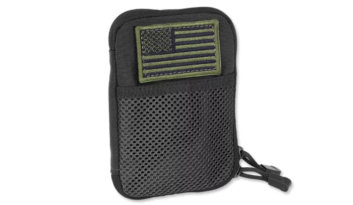 Ładownica Pocket Pouch + US Flag Patch - Czarny - MA16-002 - Condor