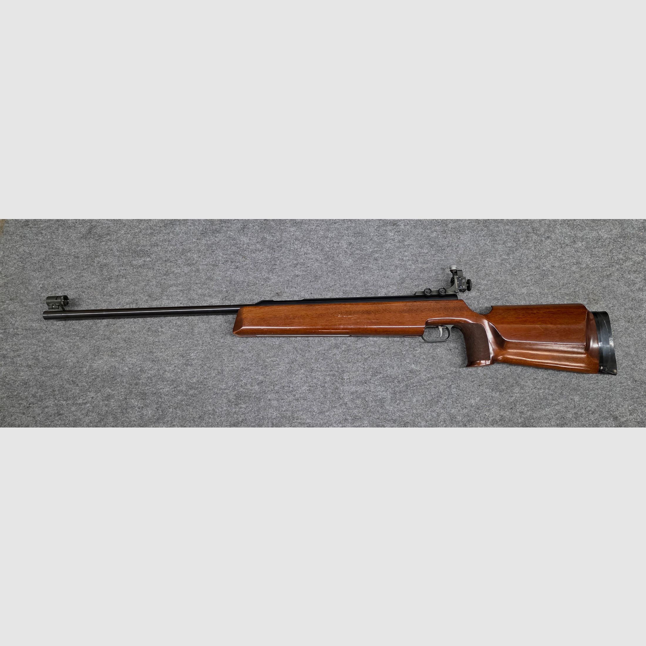 Match air rifle side cock Anschütz Mod. 250 very rare in great condition, hardly used.