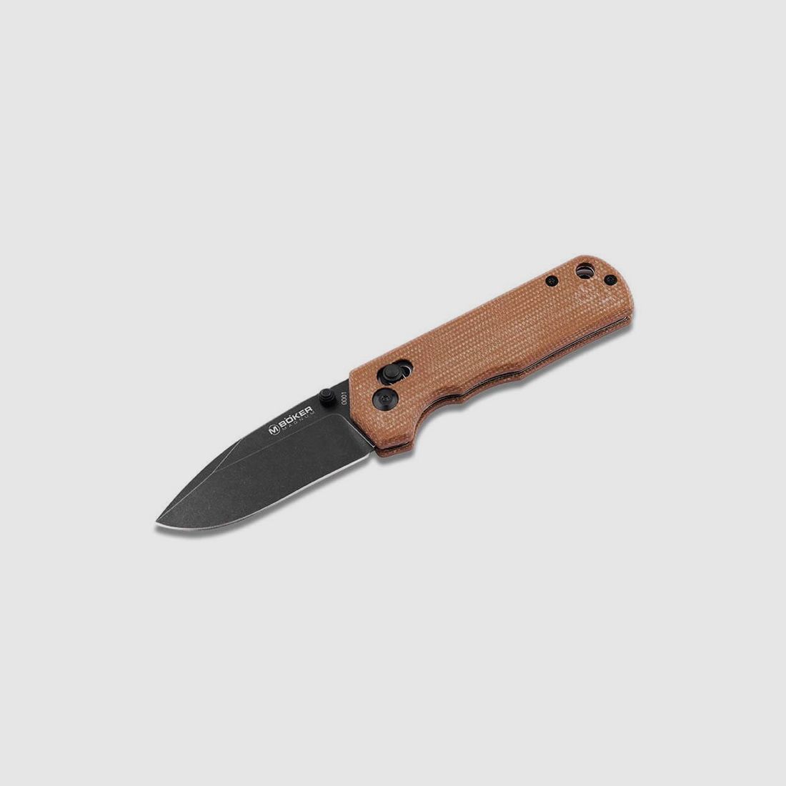 BÖKER Magnum Rockstub Brown Micarta