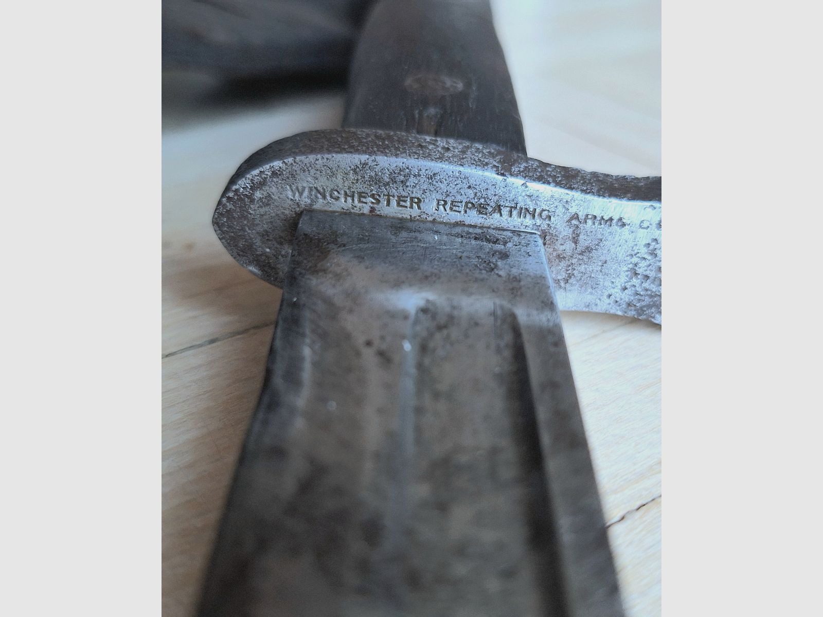 Winchester 1895 Bajonett Russland Kontrakt Seitengewehr Bayonet contract