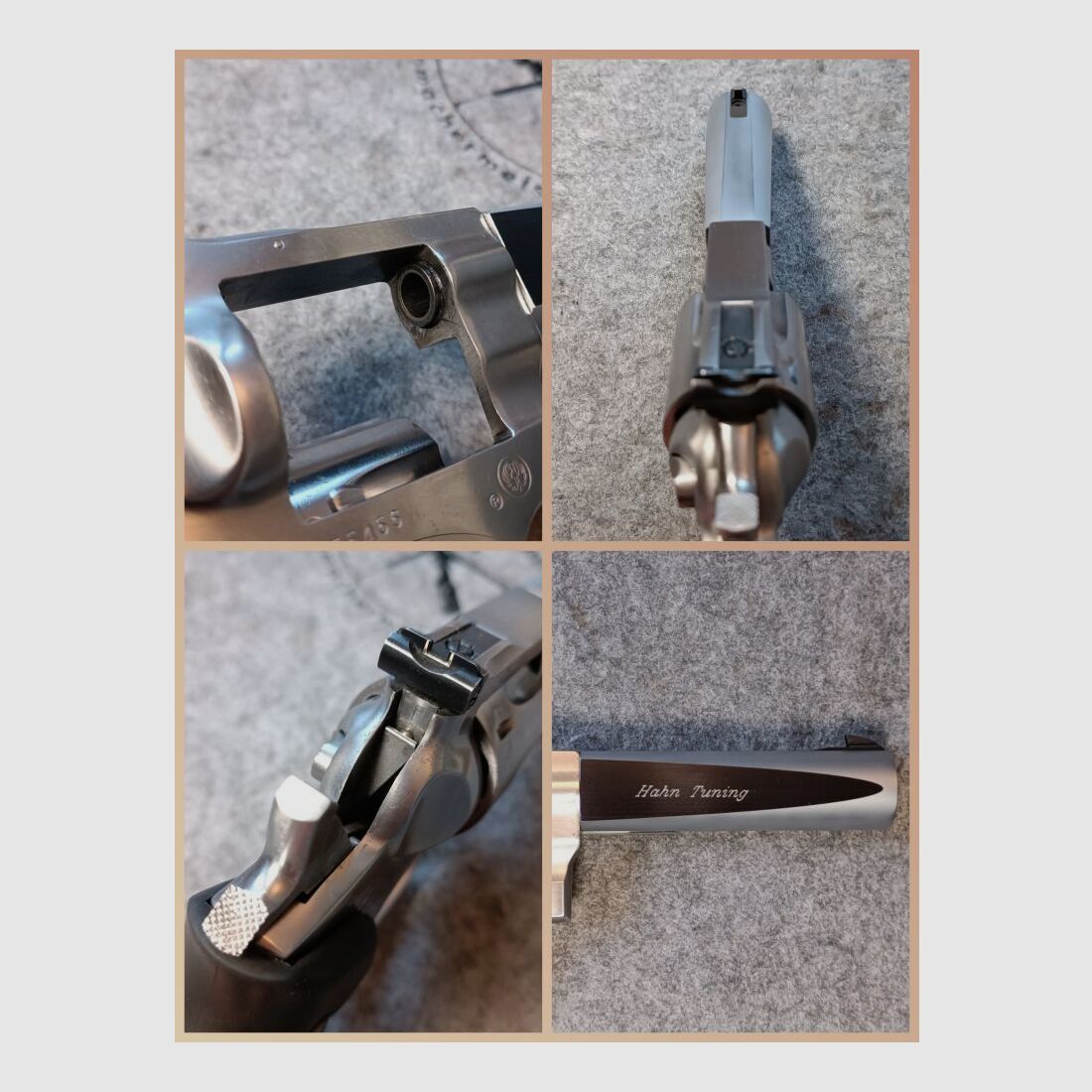 Ruger - Waffen Hahn Tuning Mod. GP100 Custom Sonderanfertigung