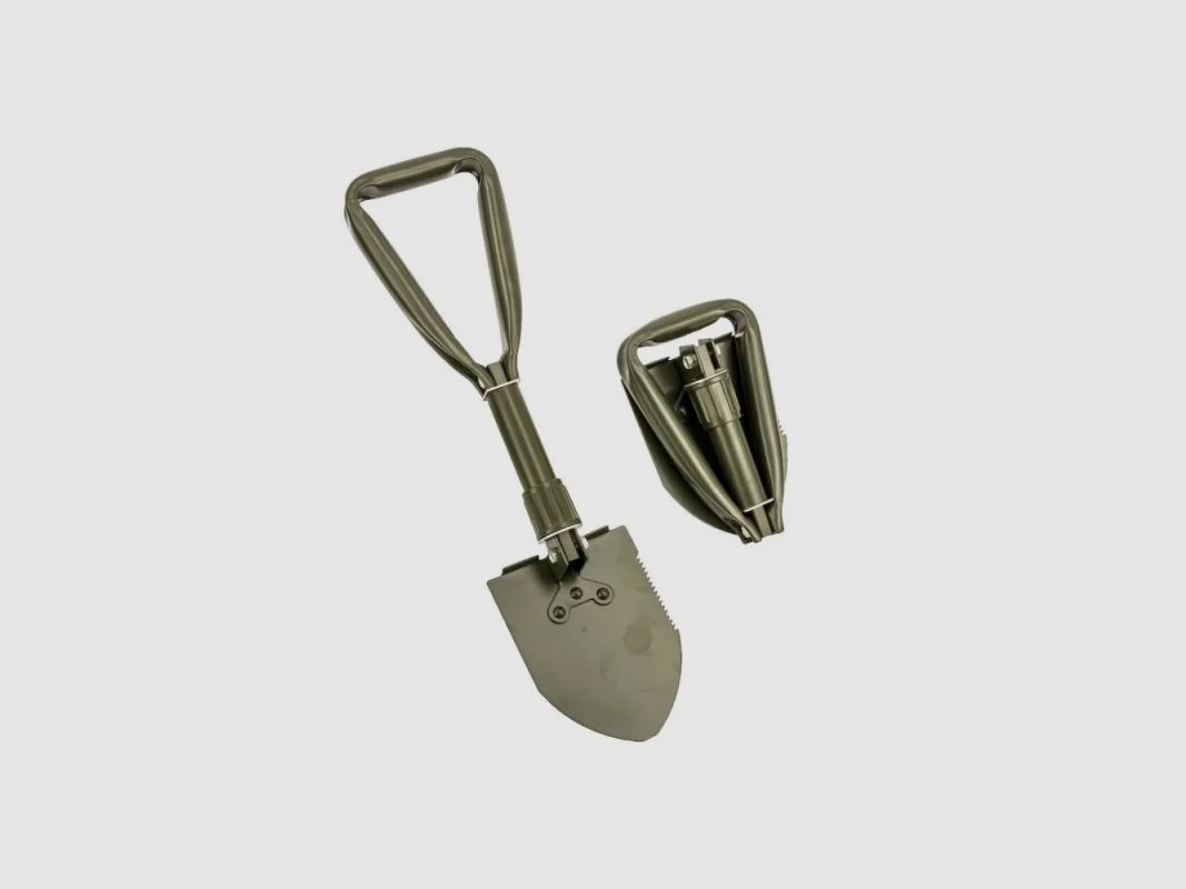 Small Army camping shovel MFH in case