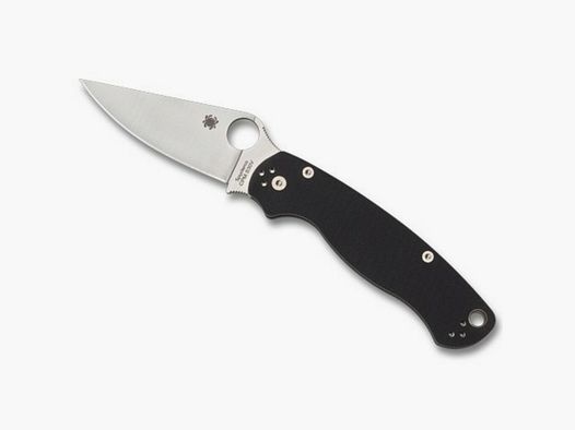 Navaja Spyderco Para Military 2 mango G-10 Negro Liso Acero