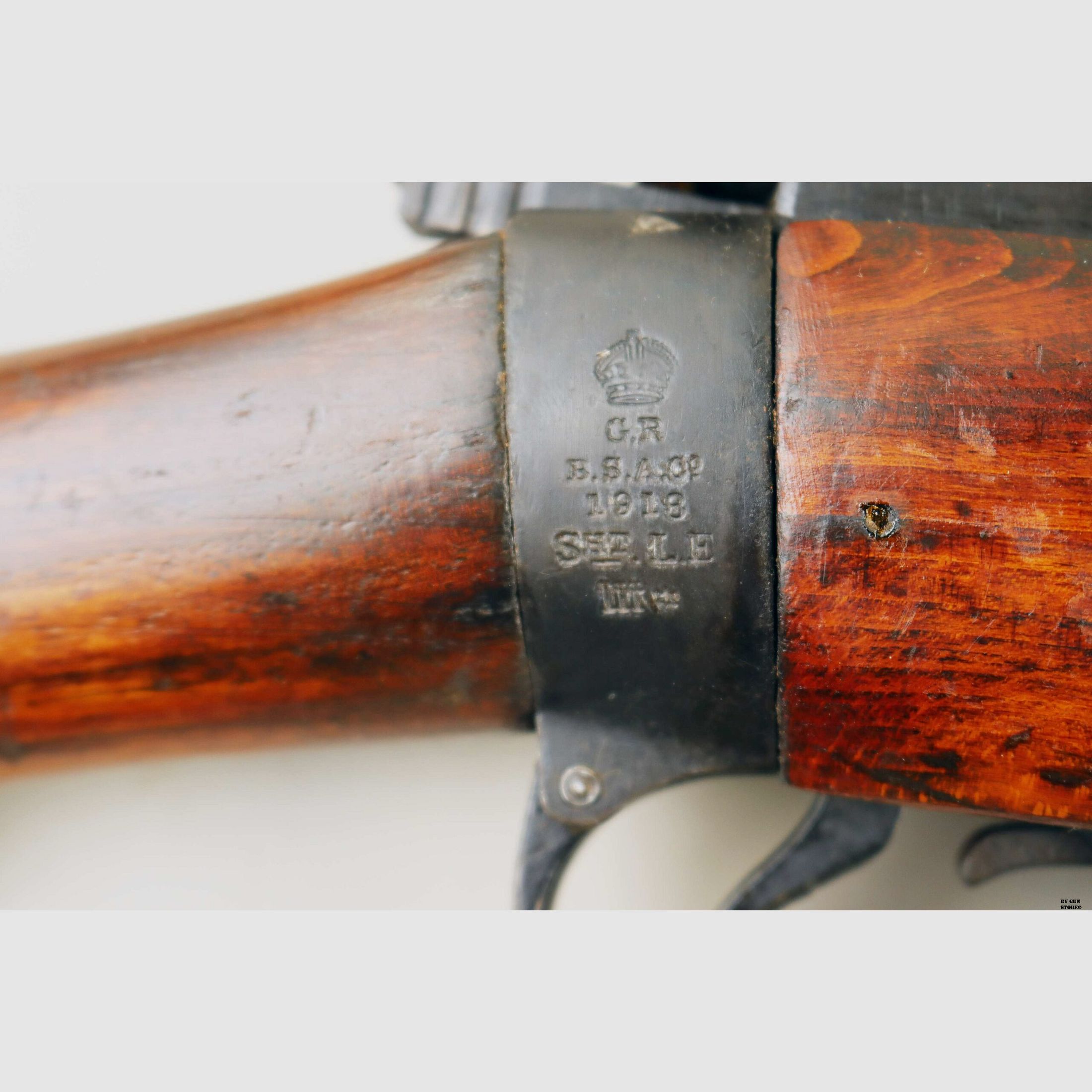 Gewehr Enfield BSA mod. SHT.LE MARK III* Kal. 303 Brit. Seriennr. I60302, Bild 12 von 13
