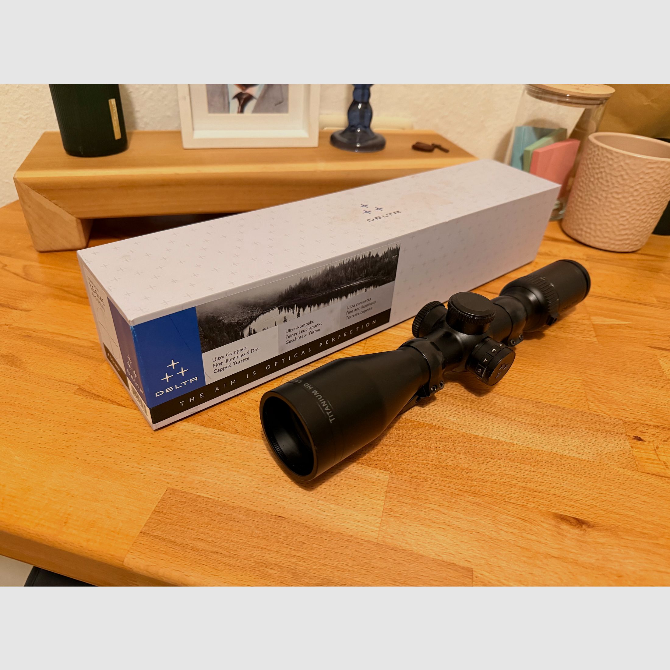 Delta Optical 1,5-9x45 punktowy 30mm średnica rurki polowanie na dziki nie Z6i HT V8 z8i