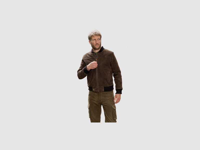 il Lago Prestige Lederjacke Houston Herren (Braun) | XXL