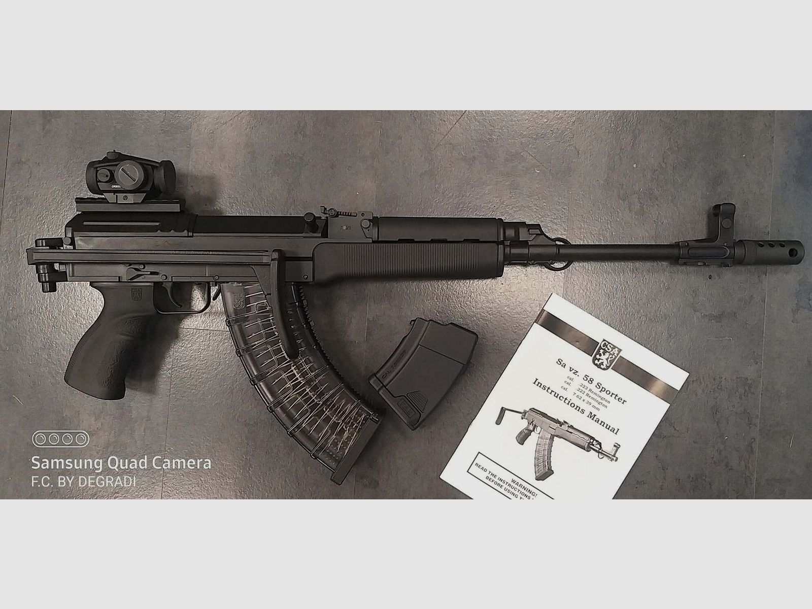 CSA VZ58 CALIBRO 7.62X39, immagine 5 di 5