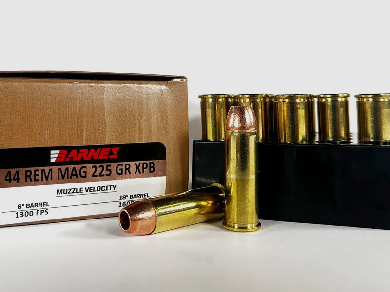 BARNES XPB Pioneer .44 Magnum 225 grs 1 Packung (20 Schuss á 2,495 €*)