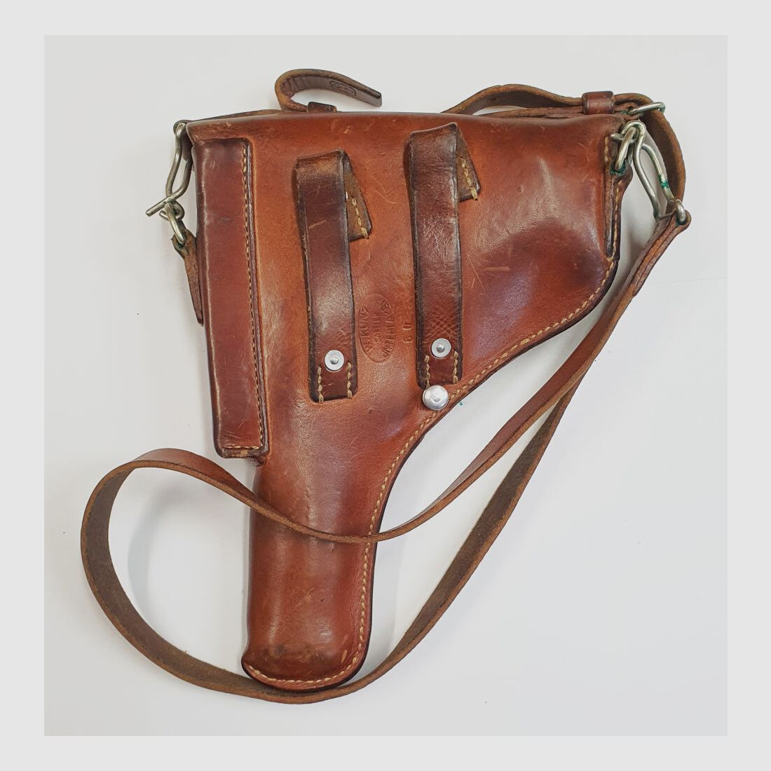 SIG Pistool SIG P210-2 in kaliber 9mm Luger (9x19) inclusief holster en reservemagazijn, GEMAAKT IN ZWITSERLAND