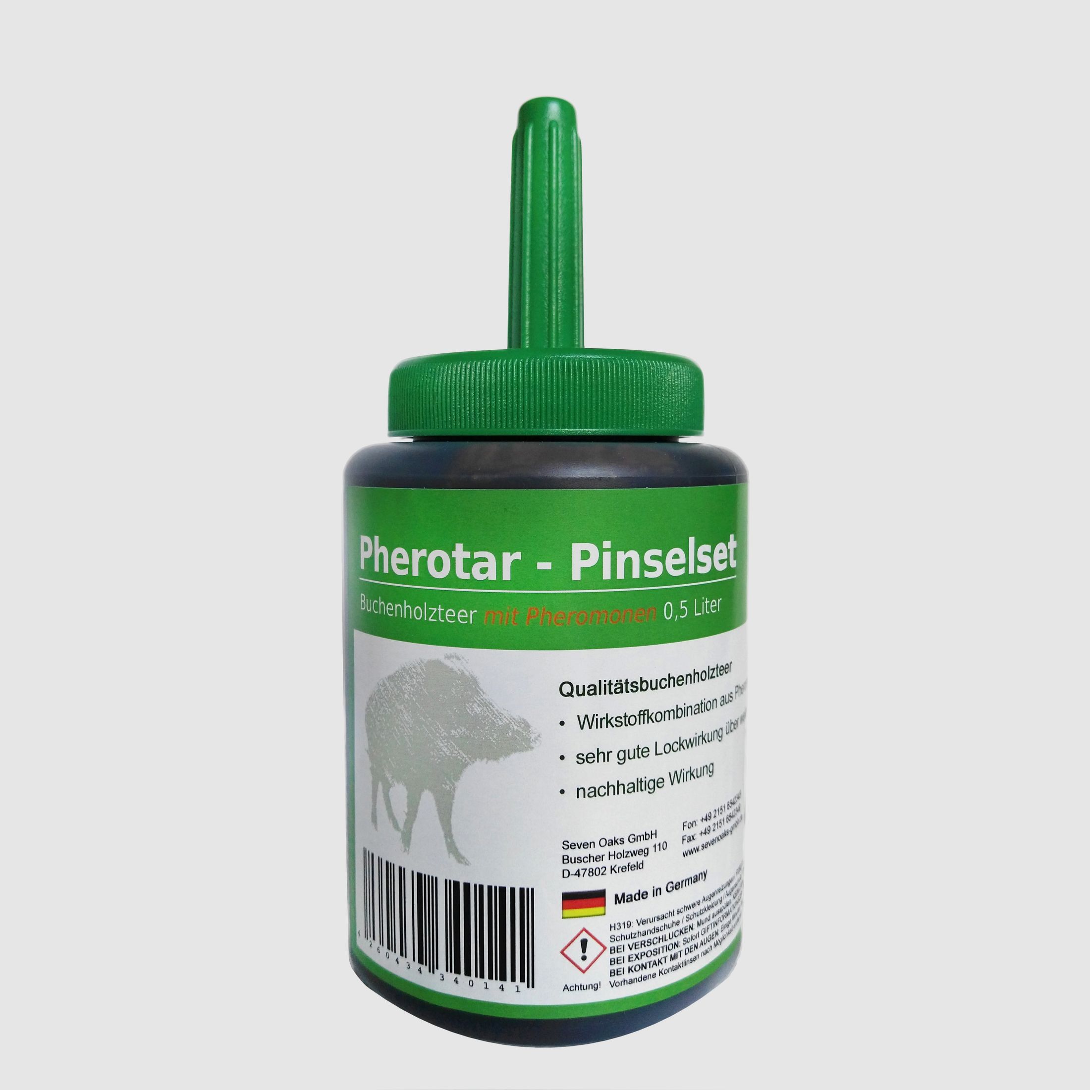 Pherotar - Beech wood tar brush set