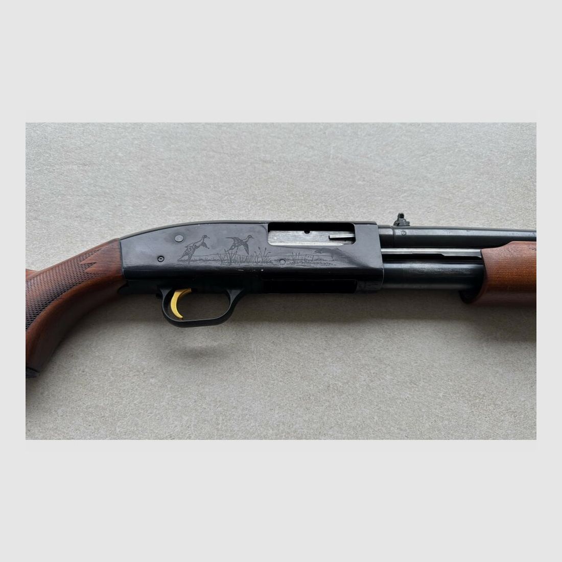 Mossberg 500AL Pumpgun 12/70