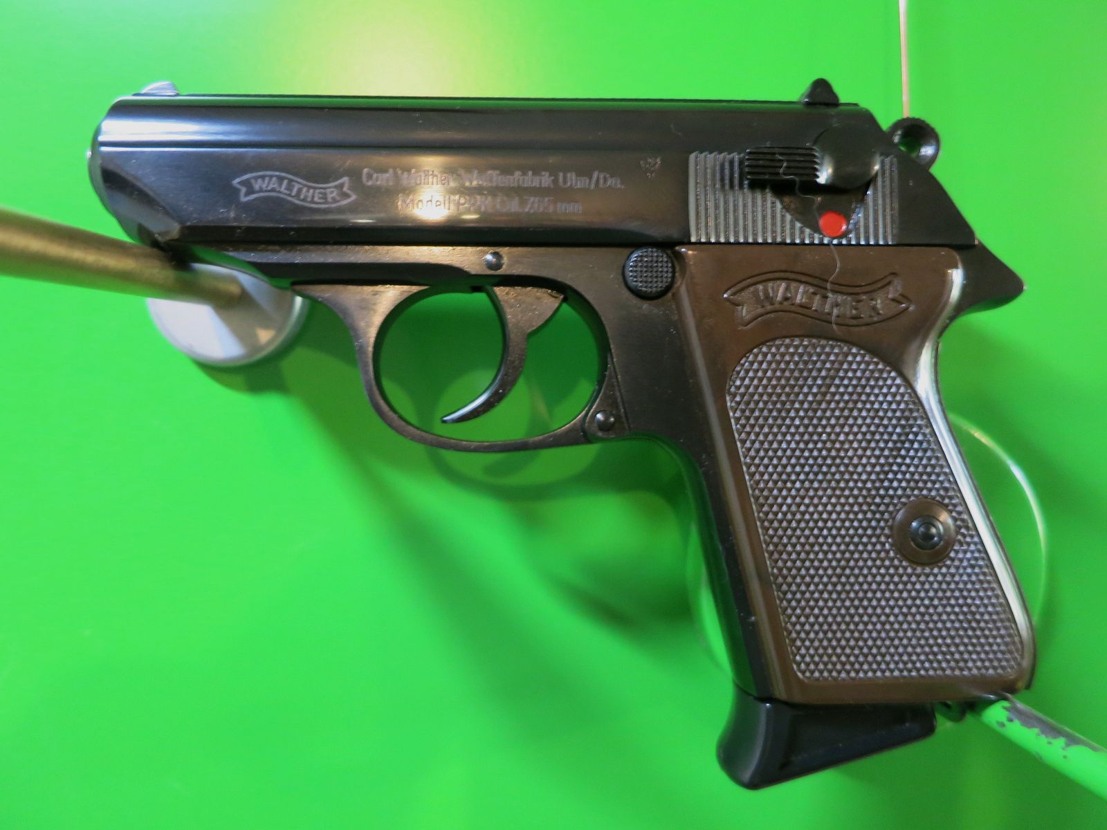Halbautomatische Pistole, Walther PPK, Kal. 7,65 mm Browning       #7-, Bild 1 von 10