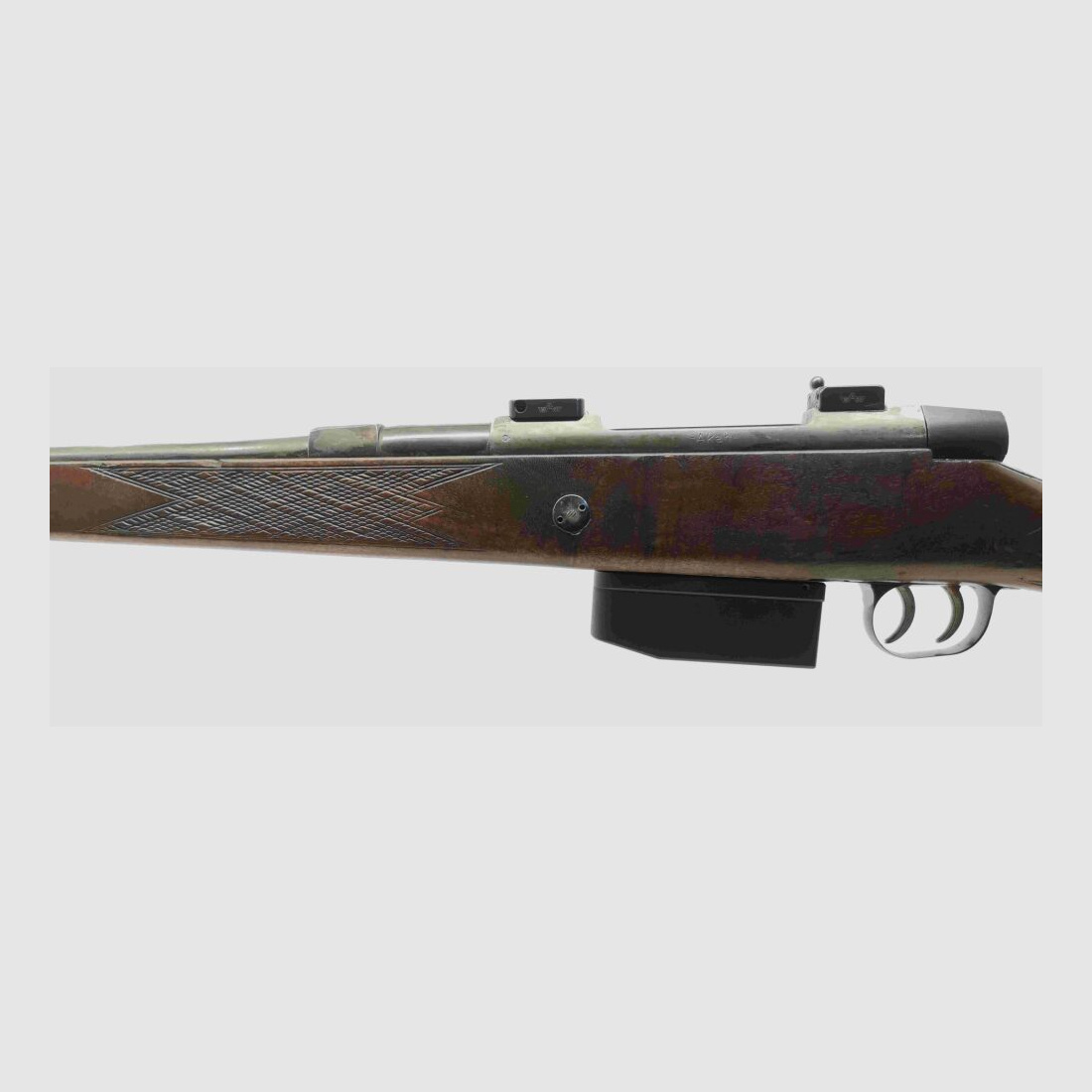 AKAH with barrel thread for suppressor and valid proof mark